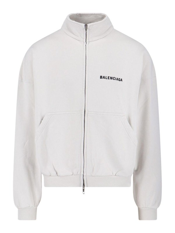 BALENCIAGA: Casualjacken - Casualjacke - Weiß