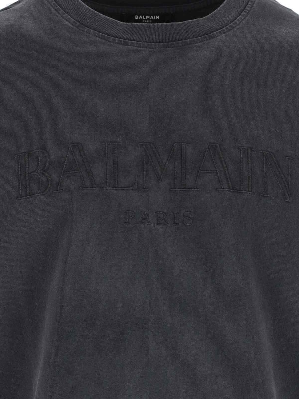 The Best Shops Balmain: Tシャツ - Tシャツ - グレー