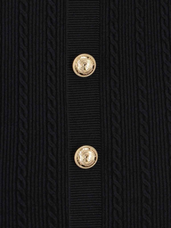 U-Boot-Pullover - Schwarz shop online: Balmain