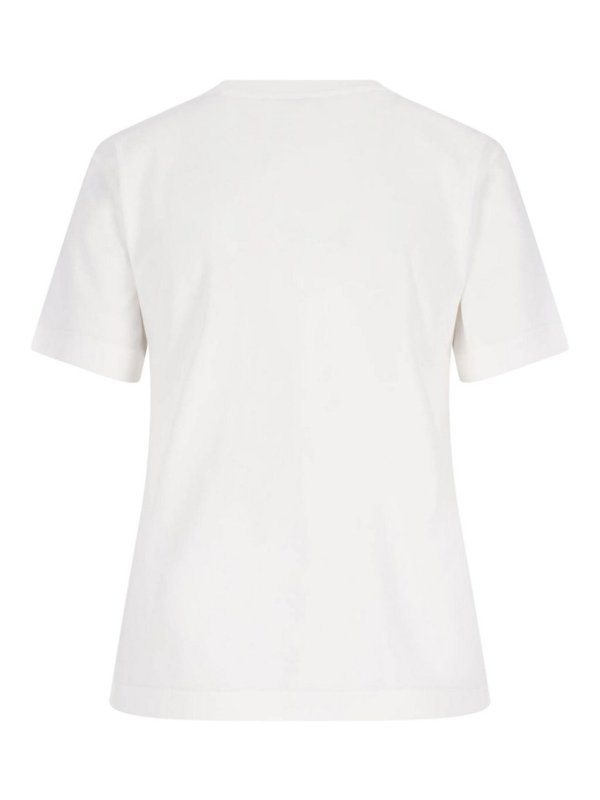 BURBERRY: T-shirts online - T-Shirt - Weiß