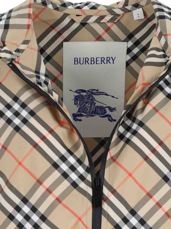 カジュアルジャケット - ベージュ shop online: BURBERRY