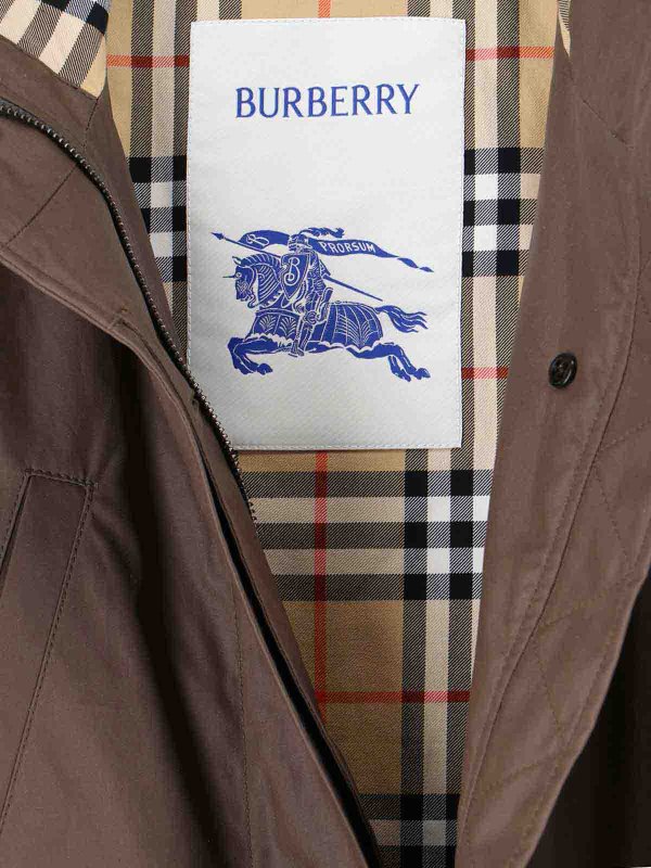 The Best Shops BURBERRY: Parkas - Parka - Grün