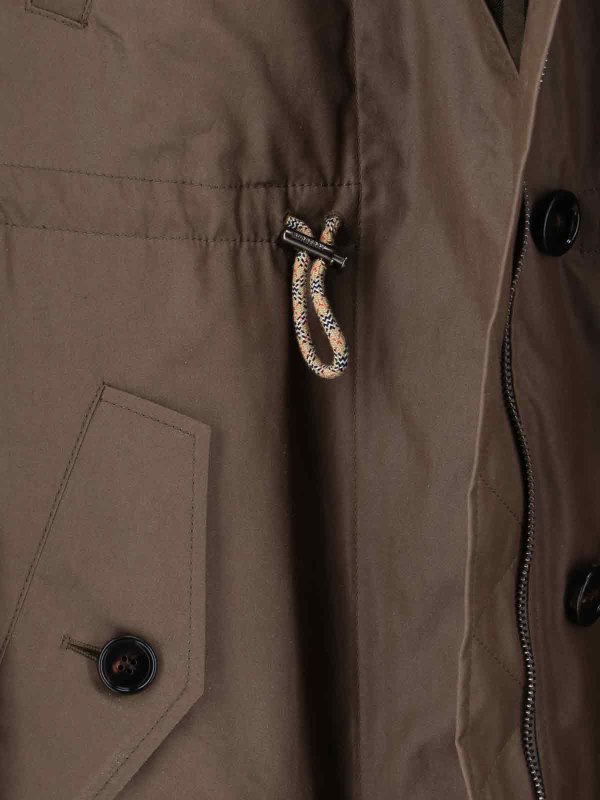 Parka - Grün shop online: BURBERRY