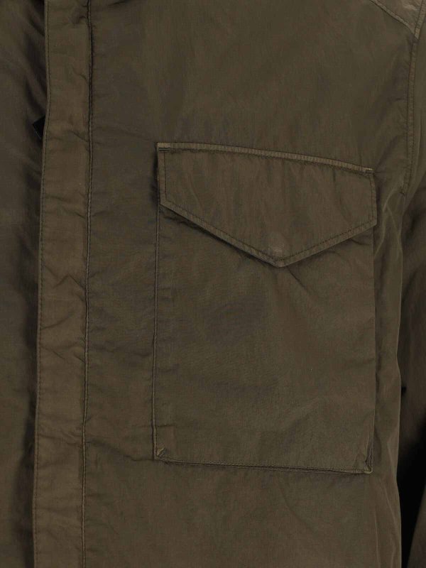 シャツ - 緑 shop online: C.P. COMPANY