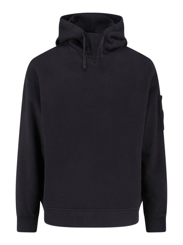 C.P. COMPANY: Sweatshirts & Sweaters - Logo sweatshirt