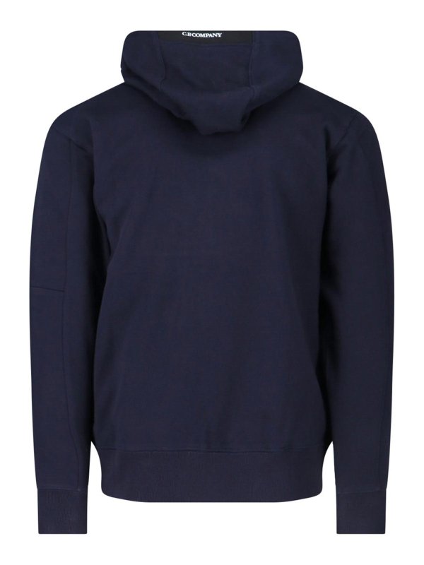 C.P. COMPANY: Sweatshirts & Sweaters online - Logo hooded sweatshirt