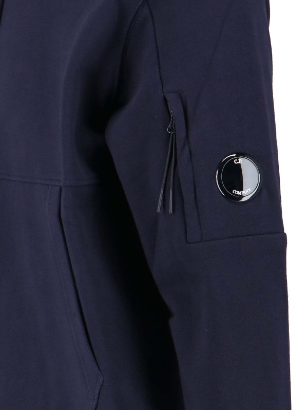 The Best Shops C.P. COMPANY: Sweatshirts & Sweaters - Logo hooded sweatshirt