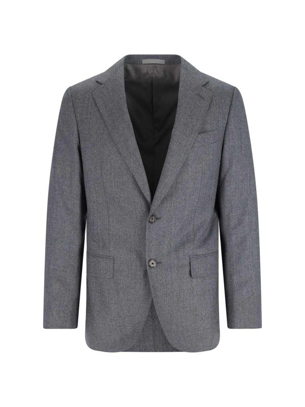 Single -breasted wool suit shop online: CARUSO