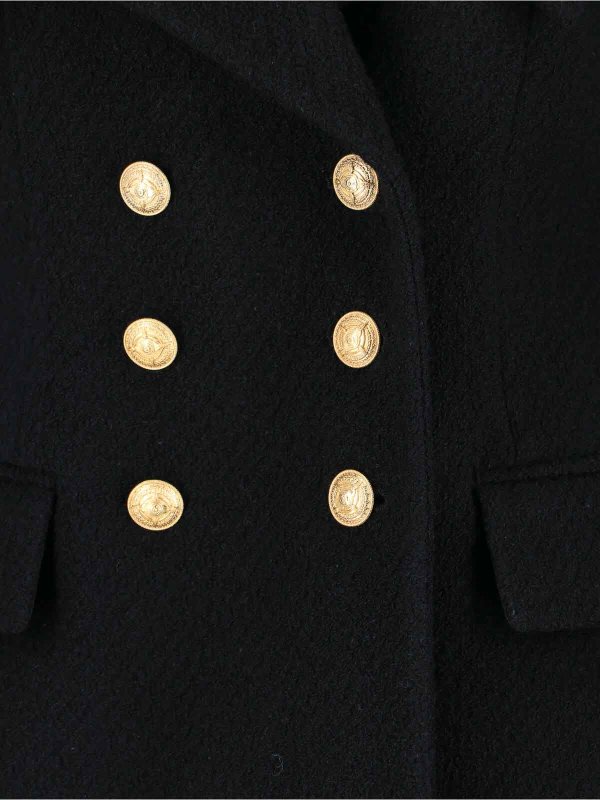 Blazer Doppiopetto In Misto Lana shop online: CHLOE