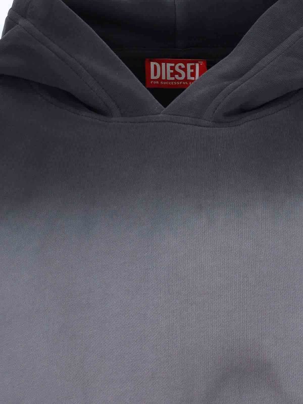 スウェットシャツ/セーター - 黒 shop online: DIESEL