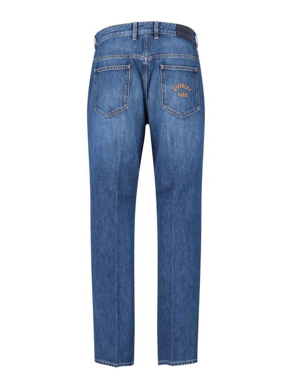 GIVENCHY: bootcut jeans online - Logo Logo jeans