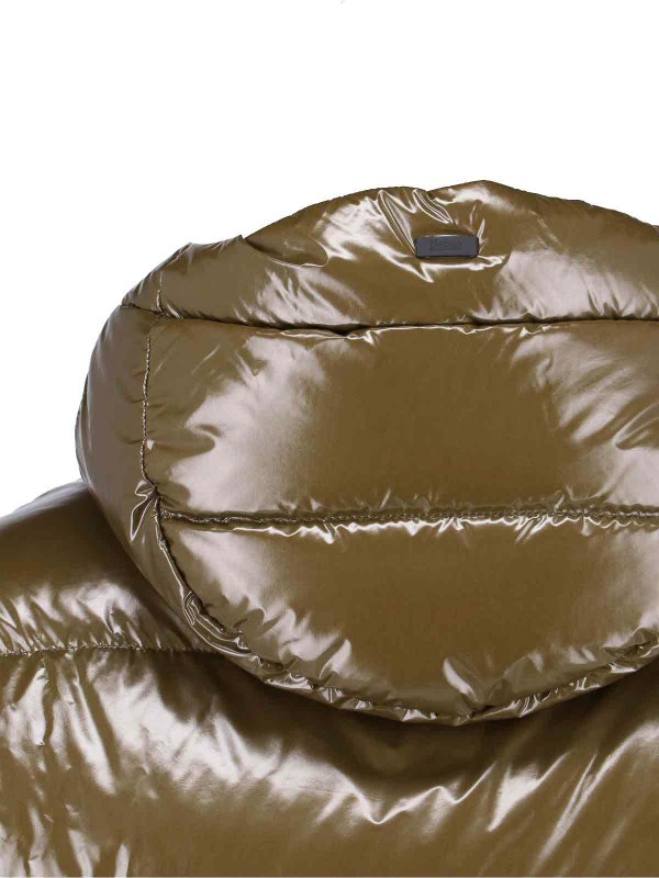 The Best Shops HERNO: padded jackets - Logo zip down jacket