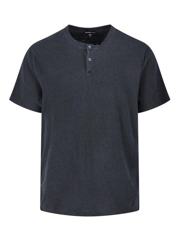 JAMES PERSE: T-shirts - T-Shirt - Schwarz