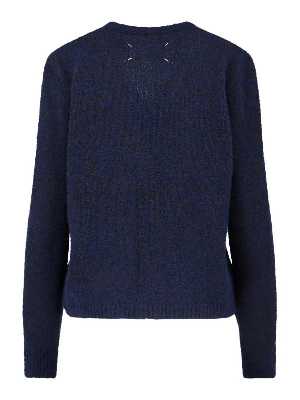 Maison Margiela: cardigans online - Cardigan In Misto Lana