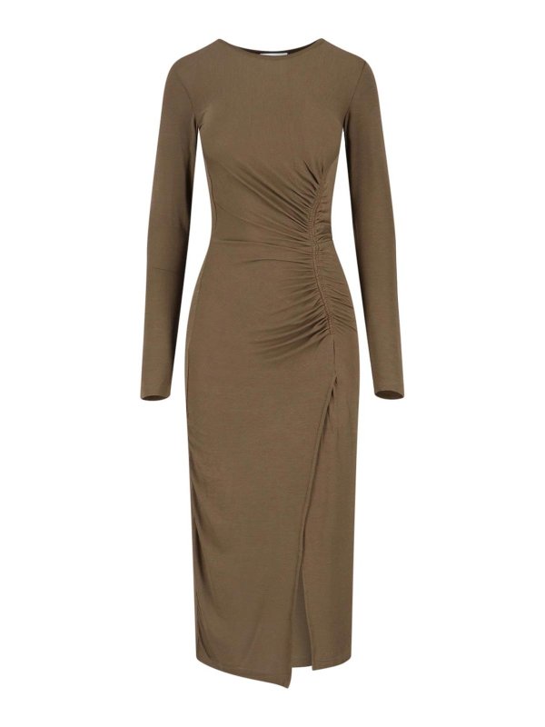 Isabel Marant Etoile: knee length dresses - MIDI dress