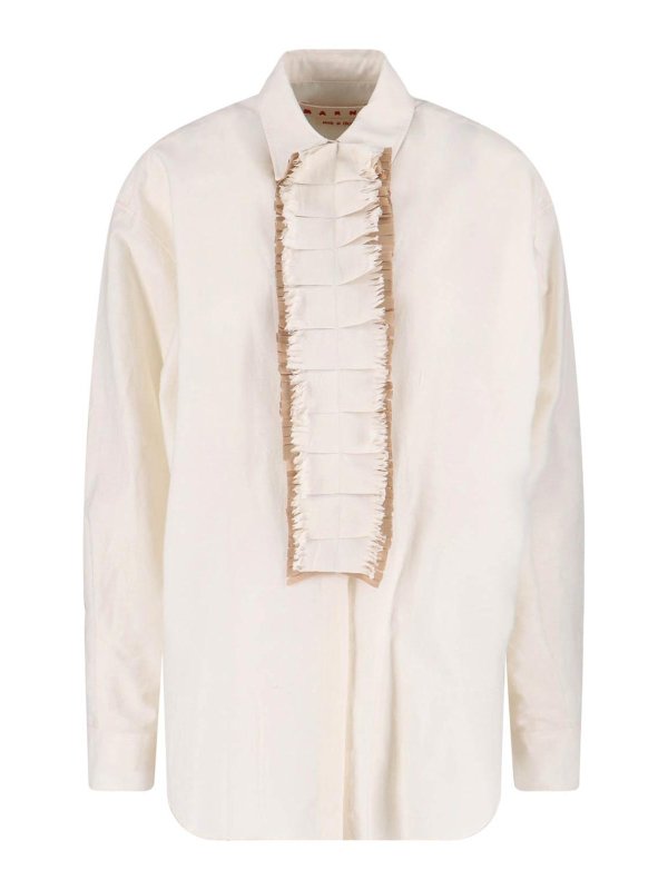 Marni: Chemises - Chemise - Blanc