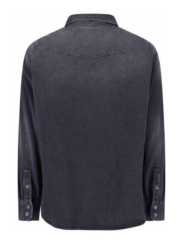 MM6 MAISON MARGIELA: shirts online - Denim shirt