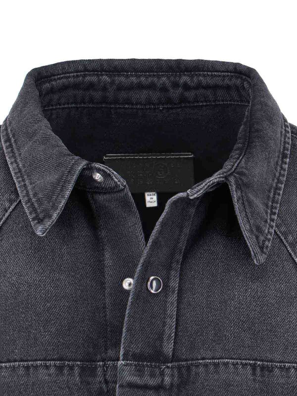 Denim shirt shop online: MM6 MAISON MARGIELA