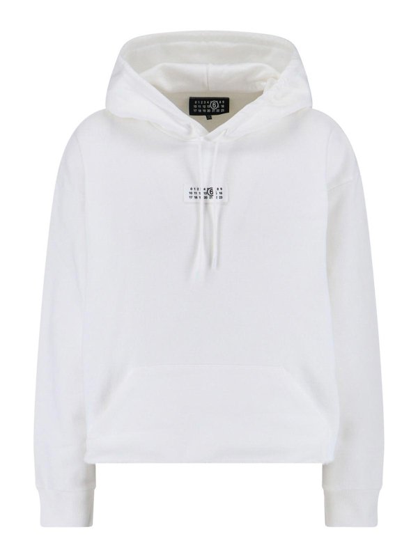 MM6 MAISON MARGIELA: Sweatshirts & Sweaters - Hooded sweatshirt