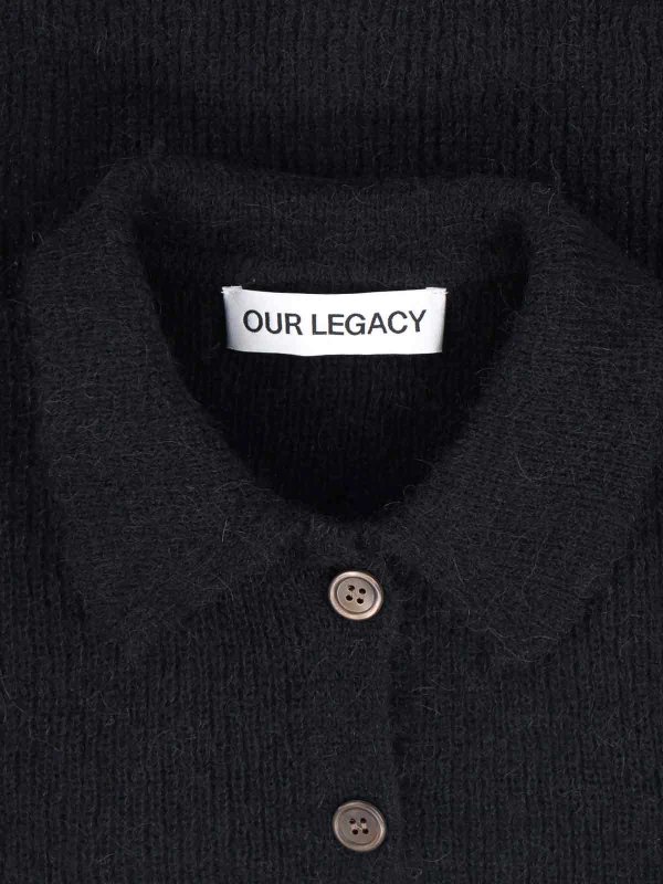 The Best Shops OUR LEGACY: Col bateau - Pull Col Bateau - Noir