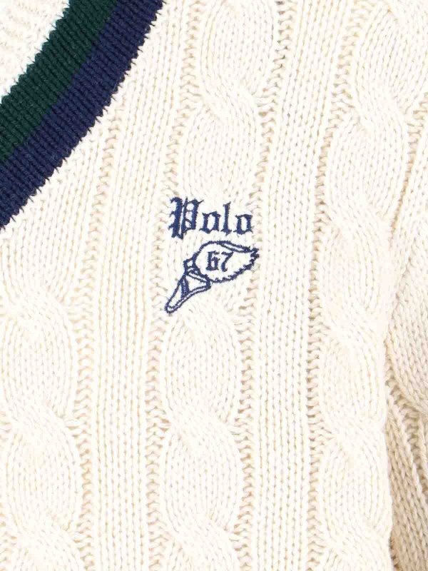 U-Boot-Pullover - Weiß shop online: POLO RALPH LAUREN