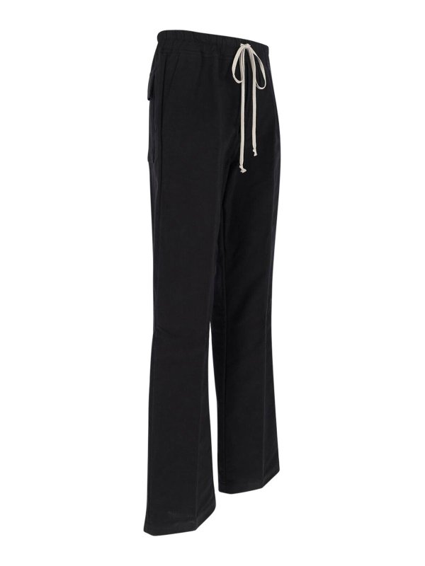 The Best Shops RICK OWENS: カジュアルトラウザー - カジュアルパンツ - 黒