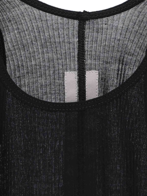 The Best Shops RICK OWENS: Tops & Tank tops - Tank top in viscose and silk