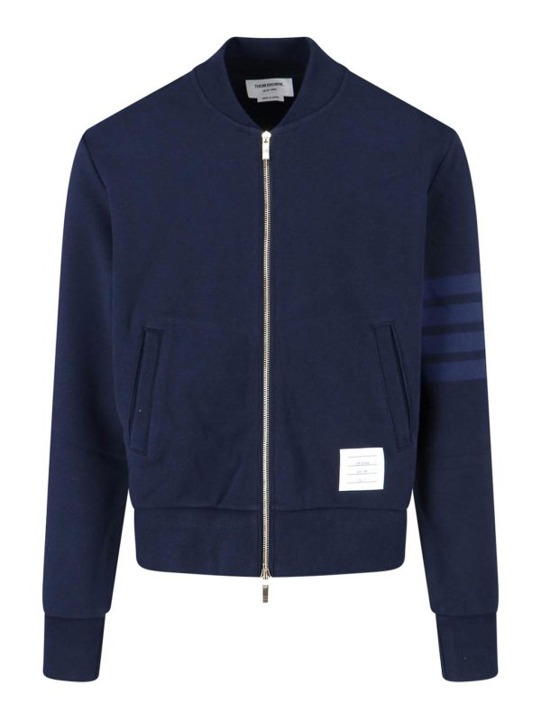 THOM BROWNE: Bombers - Bomber - Bleu