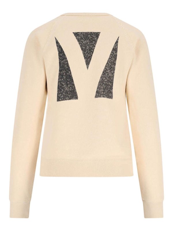 VALENTINO: Sweatshirts & Sweaters online - Logo crewshot sweatshirt
