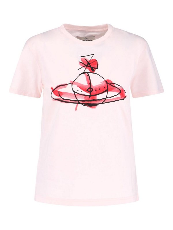 VIVIENNE WESTWOOD: Tシャツ - Tシャツ - ヌードカラー
