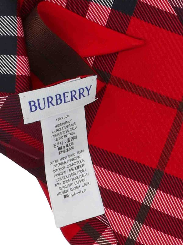 The Best Shops BURBERRY: Stolen und Schals - Stola - Rot