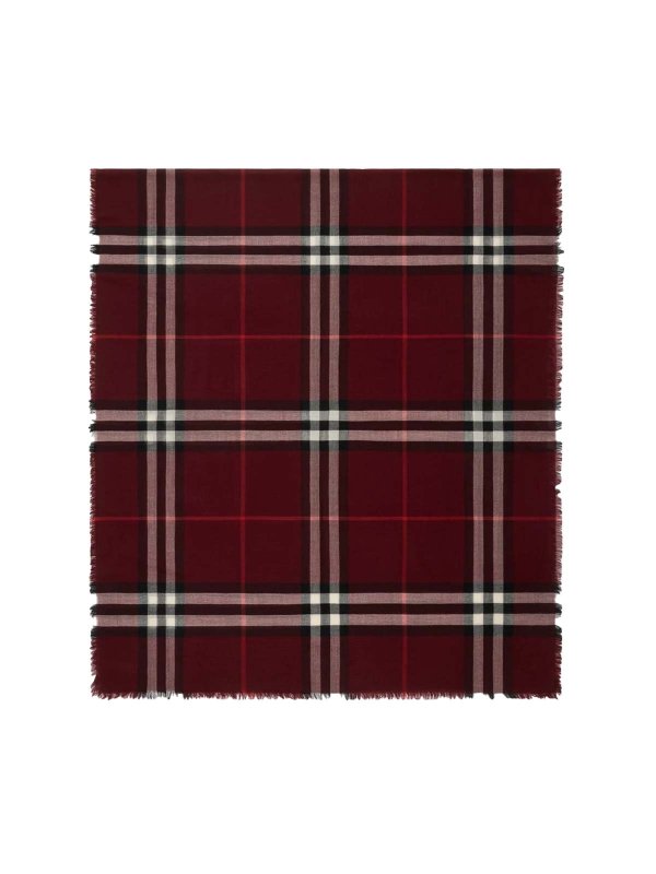 BURBERRY: Écharpes online - Écharpe - Rouge