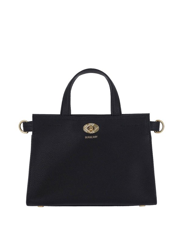 BURBERRY: トートバッグ - トートバッグ - 黒