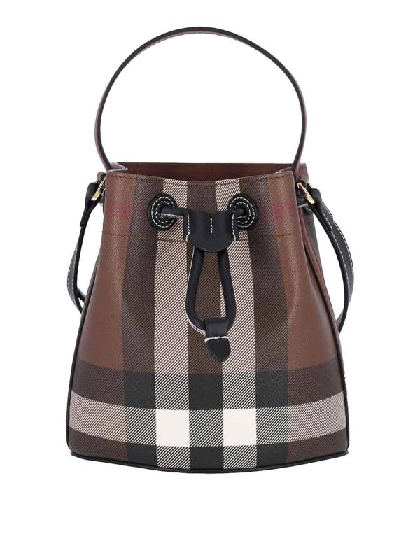 BURBERRY: Bucket-bags - Bucket-Bag - Braun
