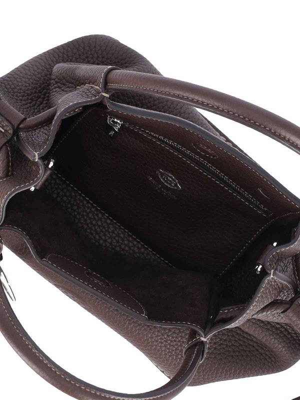 Small logo bucket bag shop online: TOD