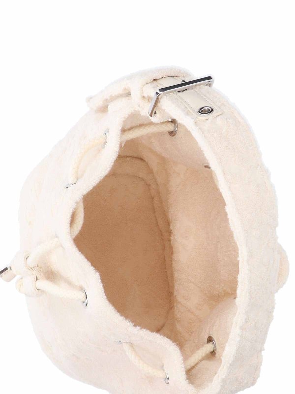 Bucket-Bag - Weiß shop online: TORY BURCH