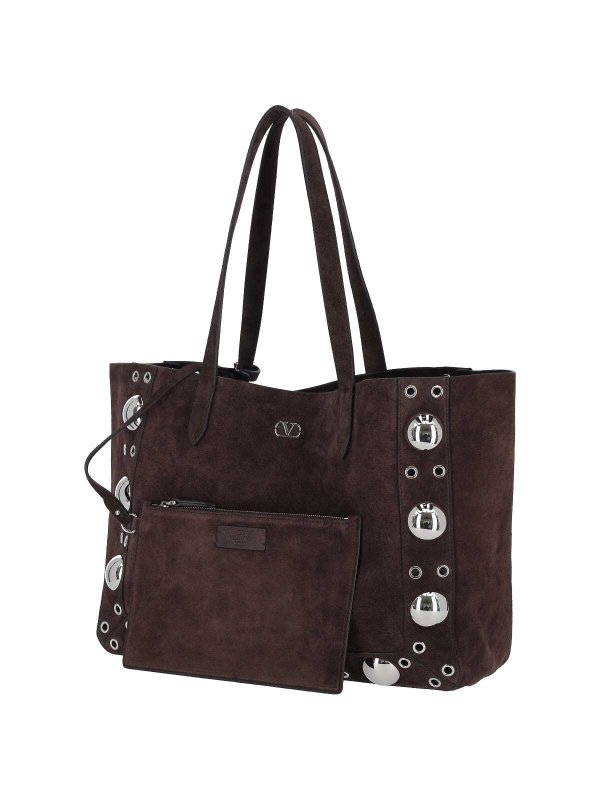 VALENTINO GARAVANI: Handtaschen online - Shopper - Braun