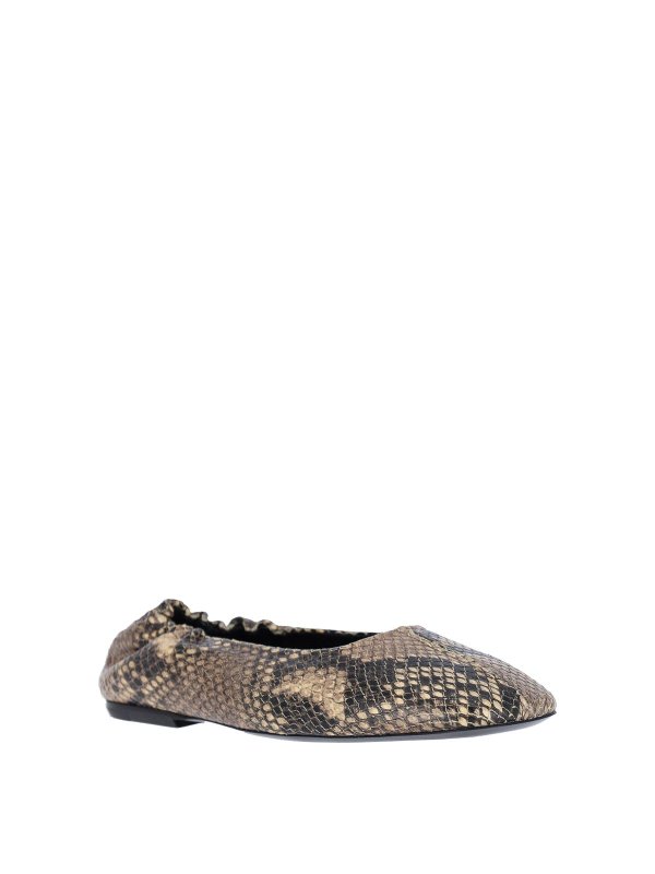 DRIES VAN NOTEN: flat shoes online - Leather dancers