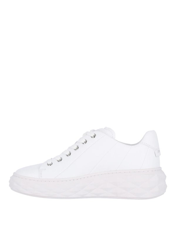 The Best Shops JIMMY CHOO: Chaussures de sport - Baskets - Blanc