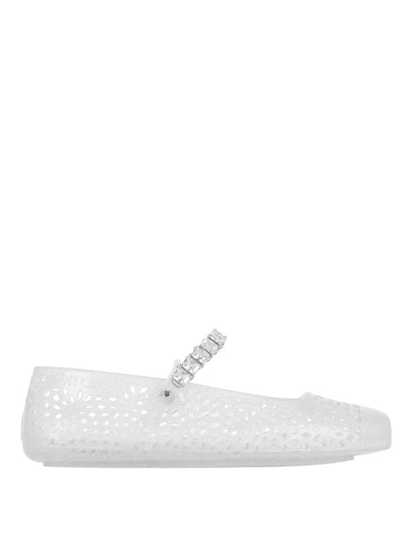 JIMMY CHOO: Bailarinas - Bailarinas - Plata