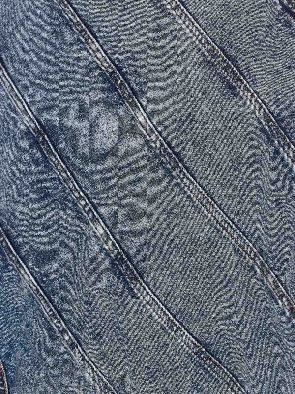 Alaïa: Knee length skirts & Midi online - Denim Spiral Skirt