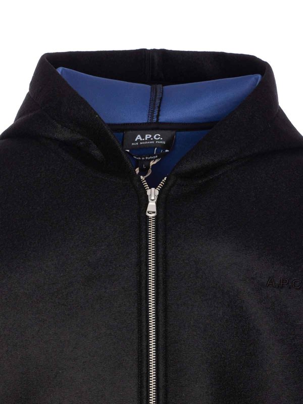 Alvin Zip Hoodie shop online: A.P.C.