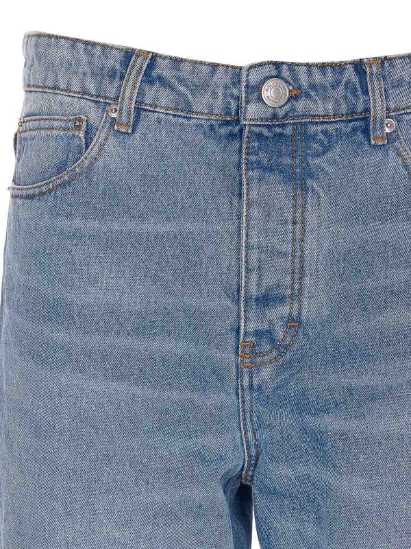 ブーツカットジーンズ - ブルー shop online: AMI PARIS