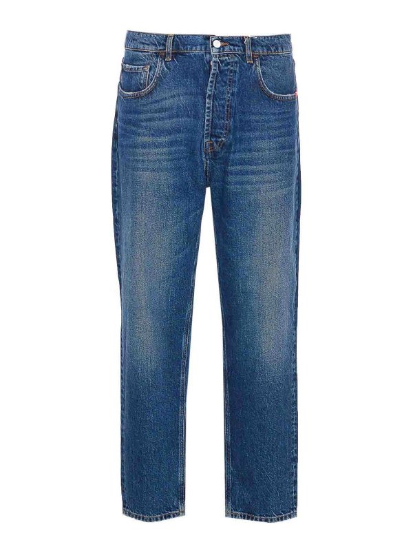 AMISH: Bootcut - Bootcut Jeans - Blau