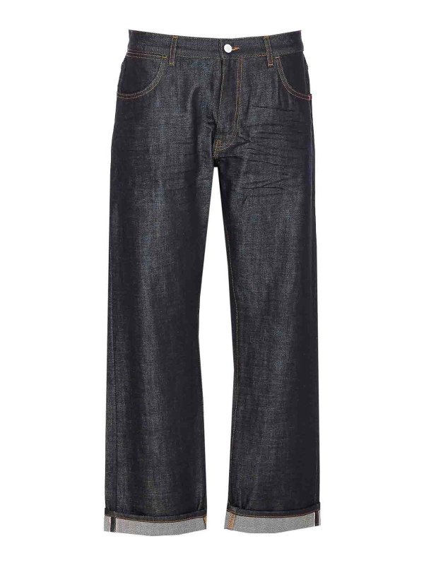 AMISH: Bootcut - Bootcut Jeans - Schwarz