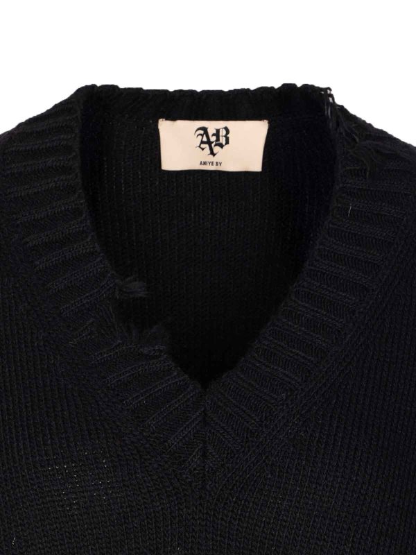 Black College Sweater shop online: ANIYE BY