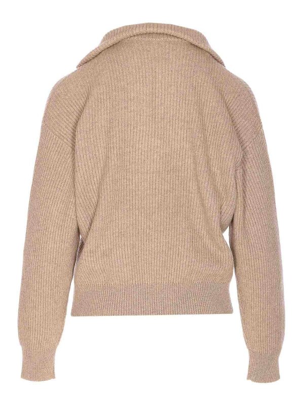 BRUNELLO CUCINELLI: Pull col rond online - Pull Col Rond - Beige