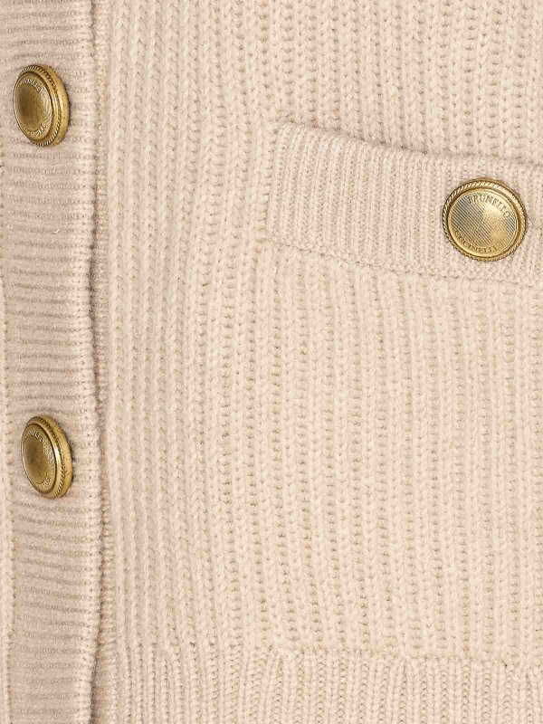 The Best Shops BRUNELLO CUCINELLI: cardigans - Knitted Cardigan