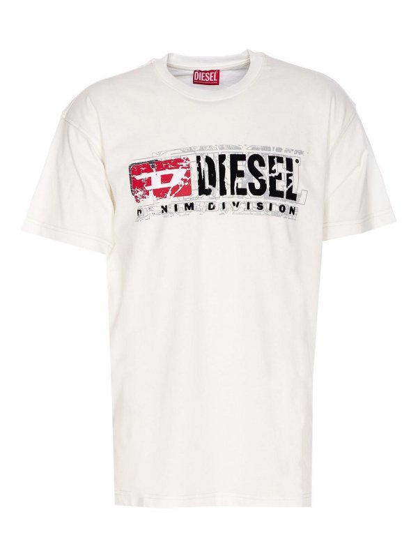 DIESEL: T-shirts - T-Shirt - Weiß