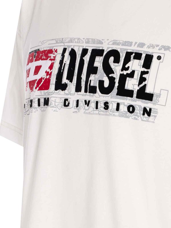 The Best Shops DIESEL: T-shirts - T-Shirt - Weiß